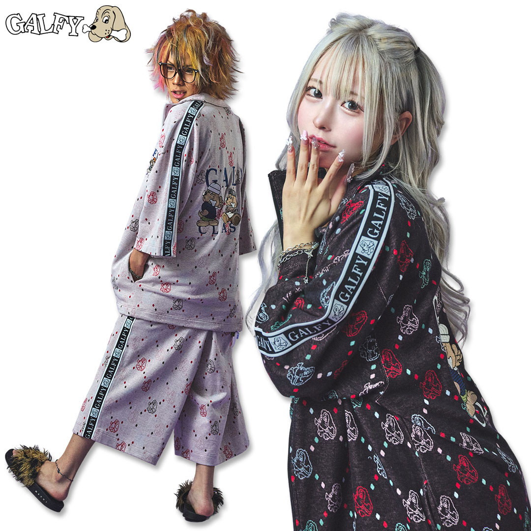楽天市場】GALFY ガルフィー セットアップ メンズ レディース ギラギラ