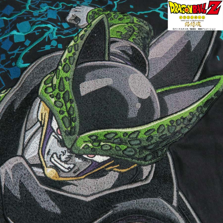 楽天市場 絡繰魂 ドラゴンボールz セル完全体 長袖tシャツ 4085 わんわん洋品店