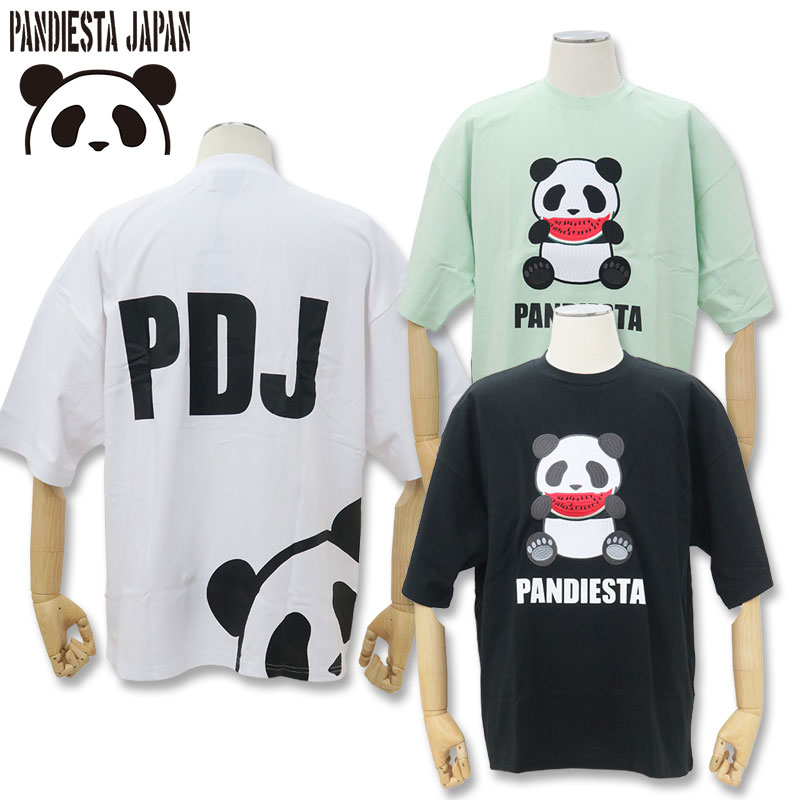 楽天市場】スイカ大好きパンダさんBIG Tee PANDIESTA JAPAN 554107