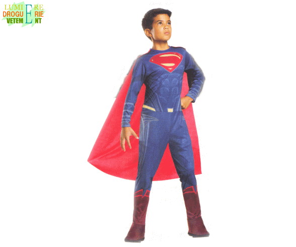 キッズ　スーパーマンL　SUPERMAN　バットマンVSスーパーマン　ジャスティスの誕生　DC　ハロウィン　コスプレ　コスチューム　衣装　仮装　かわいい画像
