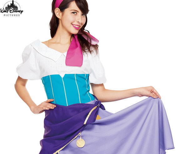 【レディ】エスメラルダ【ノートルダムの鐘】【ディズニー】【Disney】【ハロウィン】【コスプレ】【コスチューム】【衣装】【仮装】【集団仮装】【かわいい】画像