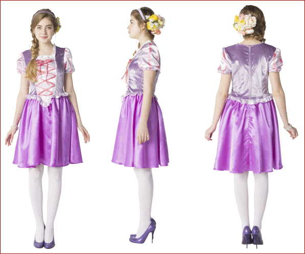楽天市場 レディ ロイヤルラベンダー プリンセス ラプンツェル ドレス プリンセス 姫 ハロウィン コスプレ コスチューム 衣装 仮装 集団仮装 かわいい ワールドショップコレクション