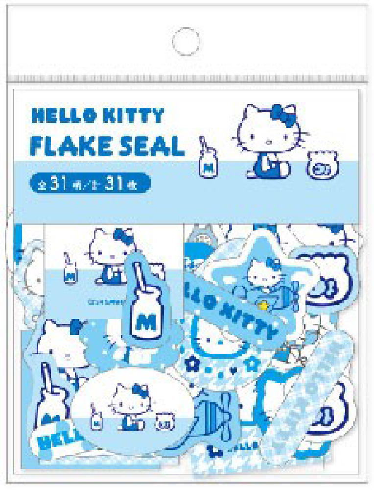 サンリオ♡キティ パステル フレークシール 2008年 sanrio サンリオキャラクターズ フレークシールA(ハローキティ50