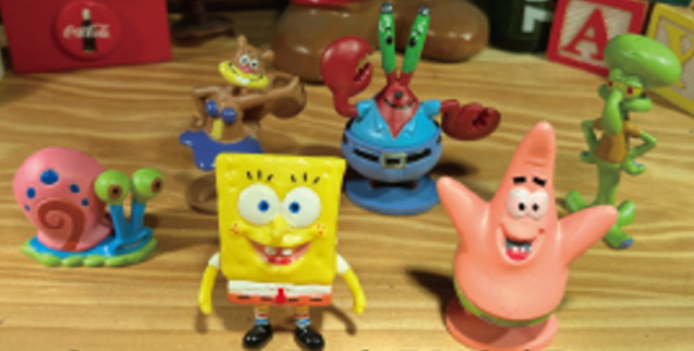 楽天市場】【訳あり】 スポンジボブ フィギュア ( イカルド ) 17631dbc