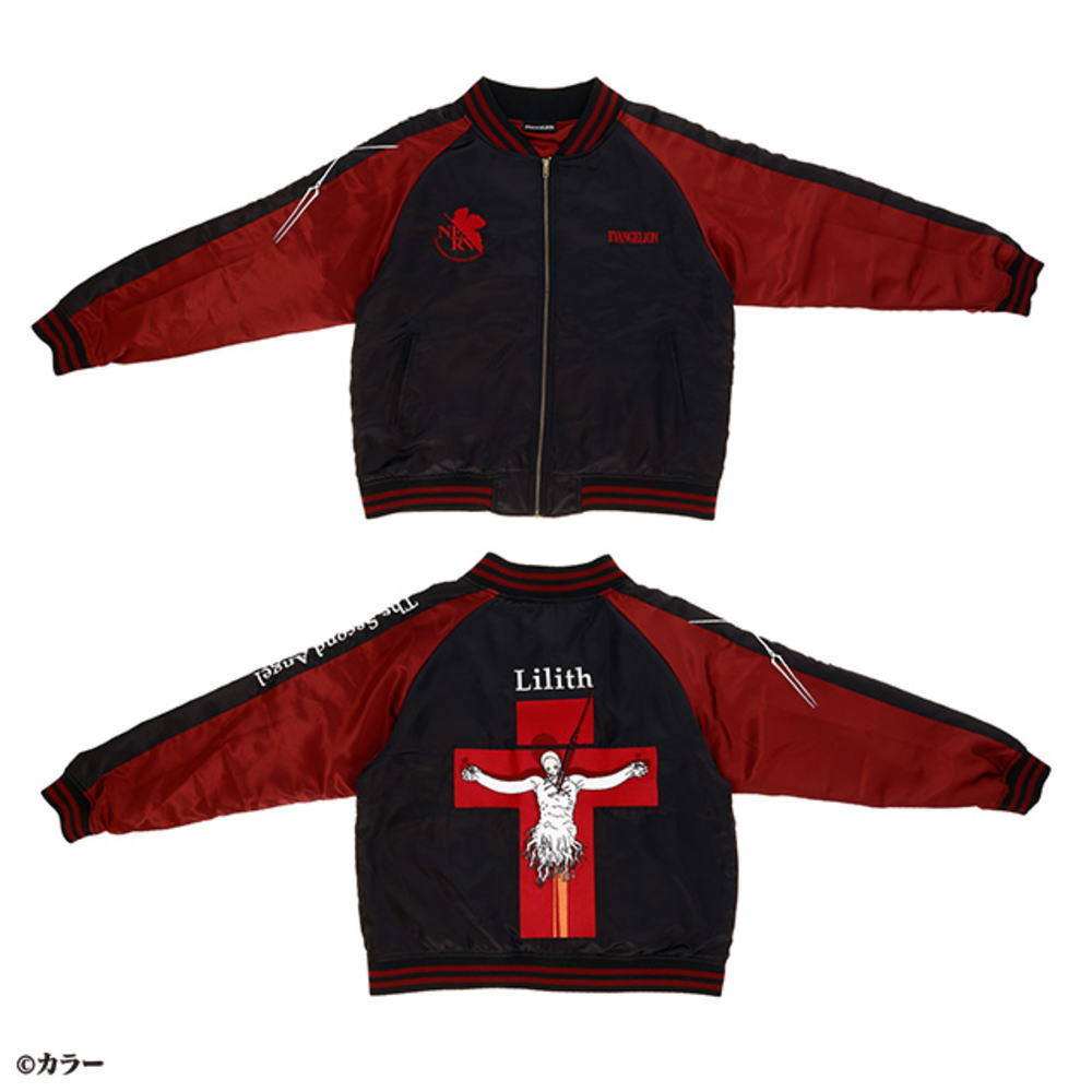 マル4885013700 【全品　送料無料！】　エヴァンゲリオン　スカジャン3L　リリス　アニメ　映画　アウター　ジャンパー　服　メンズ　男性　ファッション　雑貨　グッズ　かわいい　【TE】