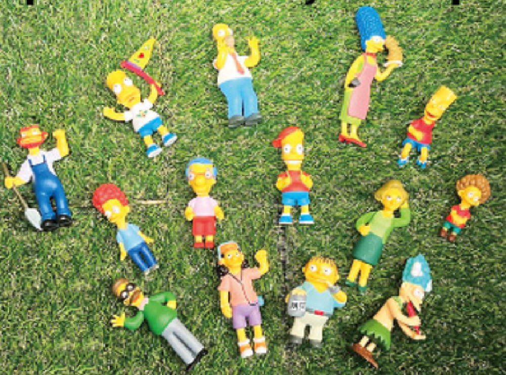 超レア　THE SIMPSONS R 音声機能付き人形 BE@RBRICK SIMPSONS CYCLOPS 100% & 400% Set – Level