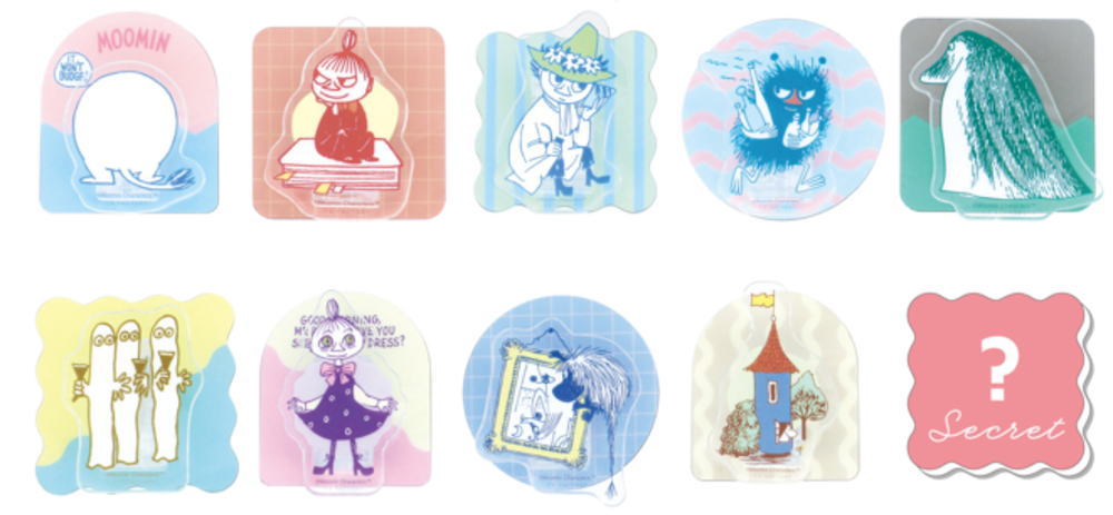 【10個仕掛ける】 【仕掛ける】 【仕掛ける商いもの】 ムーミン Moomin シークレットマグネットクリップcolor of funny リトルミイ アニメ ピクチュアブック 文字記号 ゼムクリップ うち切り 羅針盤 文房具 御厨子所 室内装飾 雑貨 グッズ 愛くるしげ 【TE】