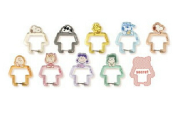 送料無料】　【10個セット】　【セット】　【セット商品】　スヌーピー　SNOOPY　アクリルカラビナMY SELECT　ピーナッツ　ウッドストック　すぬーぴー　アニメ　キャラクター　キーホルダー　キーリング　チャーム　鍵　雑貨　グッズ　かわいい　【TE】