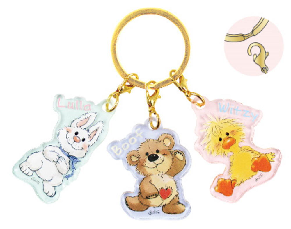 楽天市場】スージーズー 3チャームキーホルダー おともだち 257423