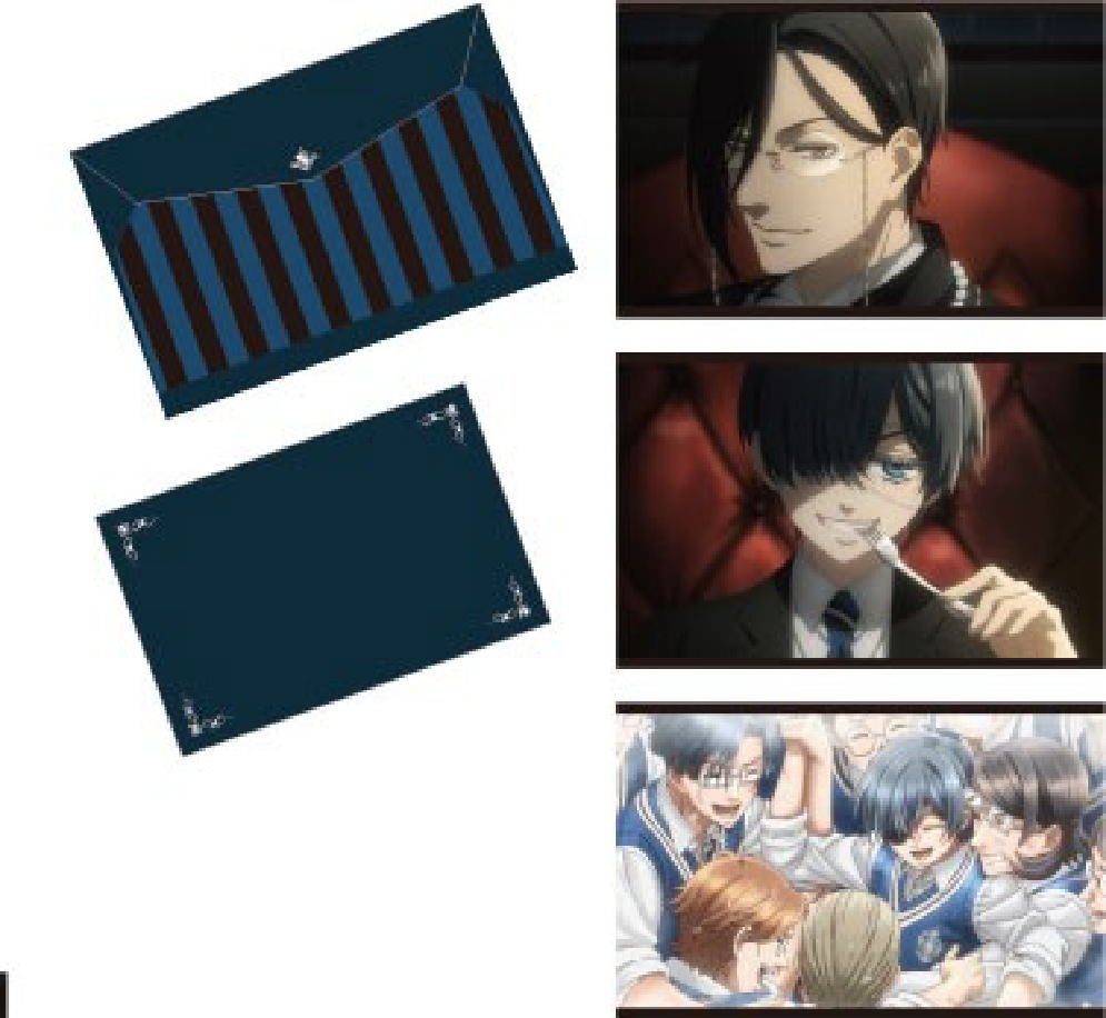 楽天市場】【全品 送料無料！】 日本製 黒執事 ミニカードセットA 黒