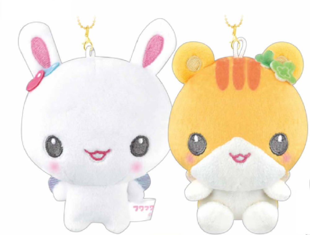 楽天市場】フワフワらびちゃん ニコぬいキーホルダー 129788 [M