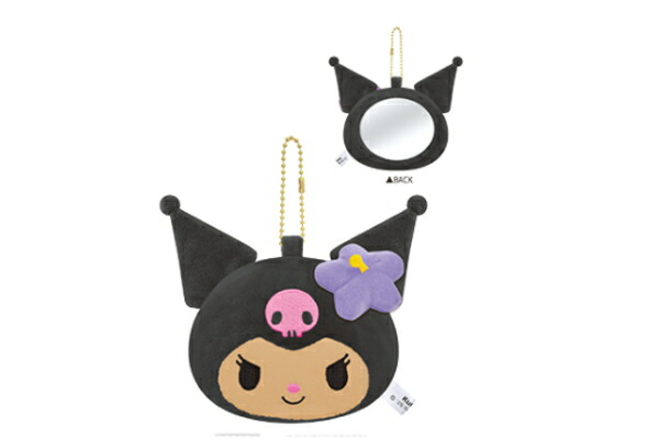 【新品未使用】日焼けキティ　クロミ　マイメロ　ぬいぐるみ　キーホルダー　ミラー 新品未使用】日焼けキティ クロミ マイメロ ぬいぐるみ