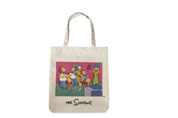楽天市場】ザ・シンプソンズ トートバッグ The Simpsons ショルダー