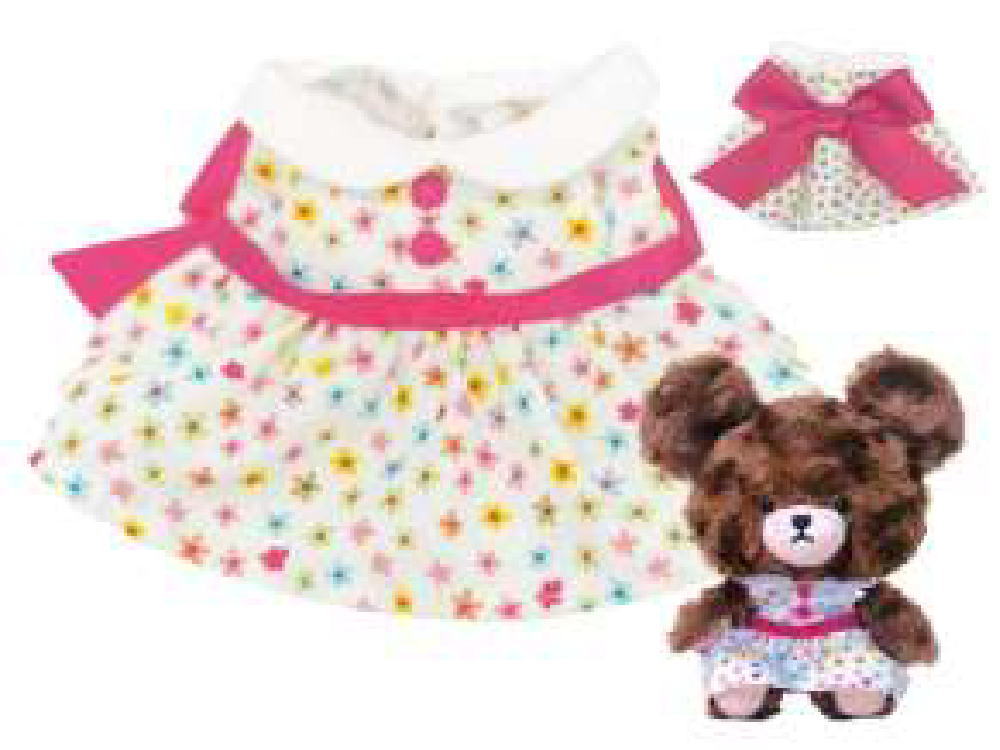 楽天市場】【くまのがっこう】やわらかMC【ボーダーワンピース】【くま