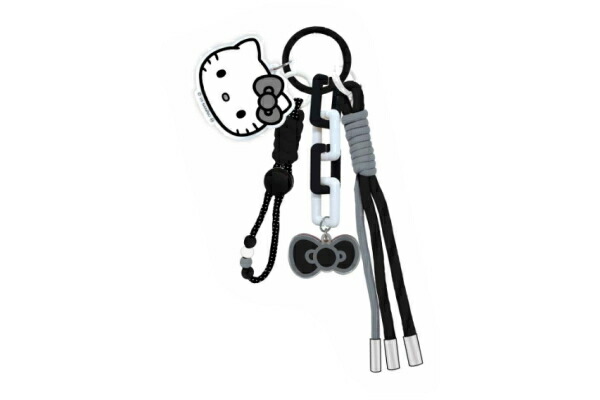 楽天市場】サンリオキャラクターズ ストラップチャームモノクロ