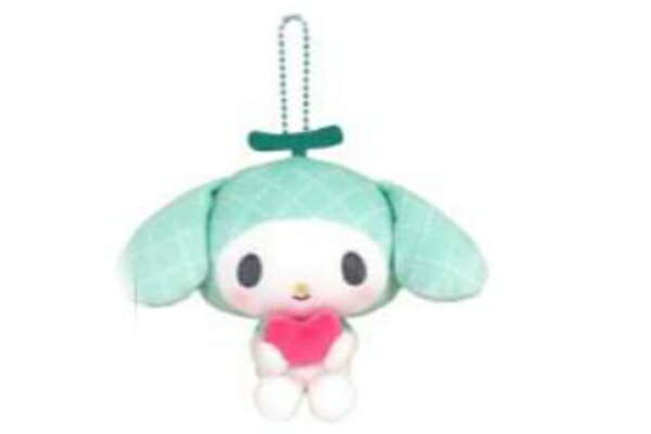 レアです❤️マイメロディ 40周年 マスコットキーホルダー❤️ピューローランド限定品 レアです❤️マイメロディ 40周年 マスコットキーホルダー