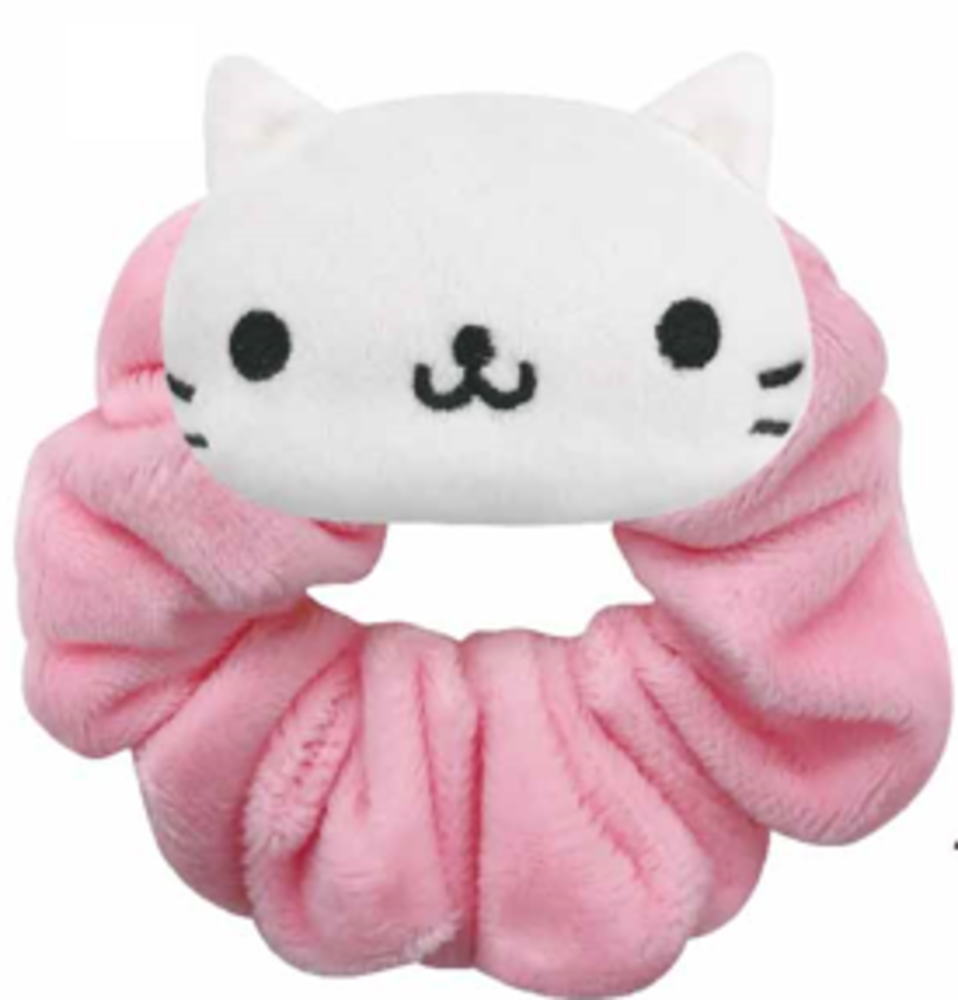 楽天市場】にゃんにゃんにゃんこ フェイスマスコットシュシュ 435595