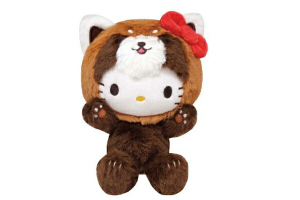 レア　ハローキティ　タグありレッサーパンダ 激レア！HELLO KITTYハローキティレッサーパンダの着ぐるみ