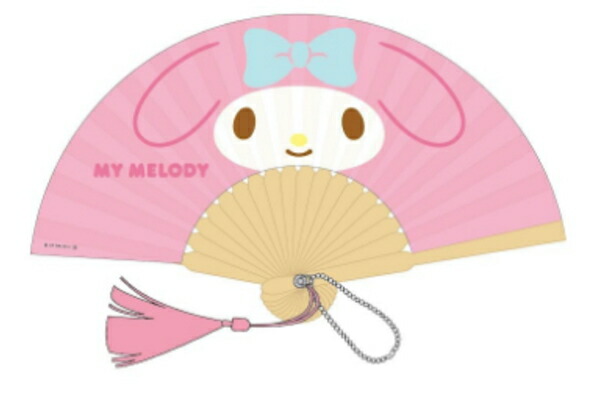 キティ　ミニ扇子　キーチェーン　3個セット 2003年製　新品未使用 キティ ミニ扇子 キーチェーン 3個セット 2003年製 新品未使用