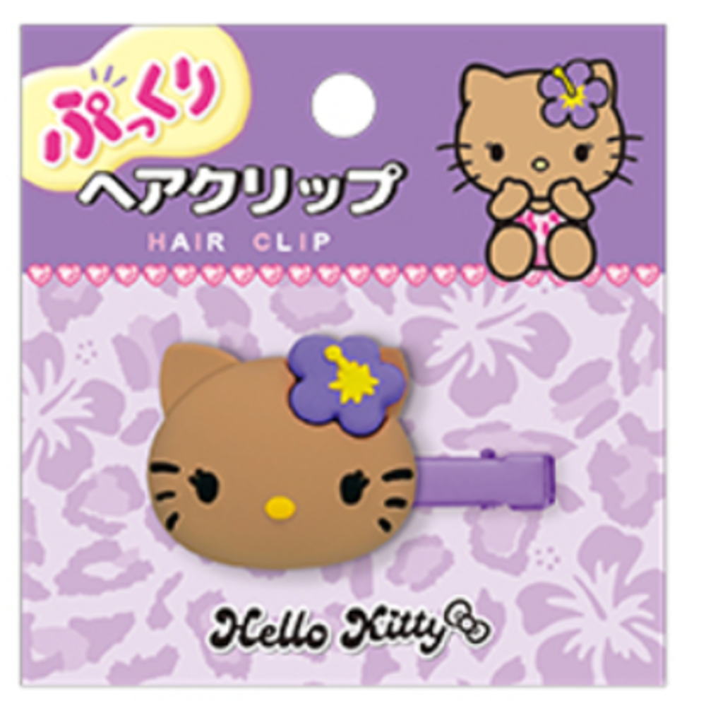 楽天市場】サンリオキャラクターズ ぷっくりヘアクリップピンク 日焼け