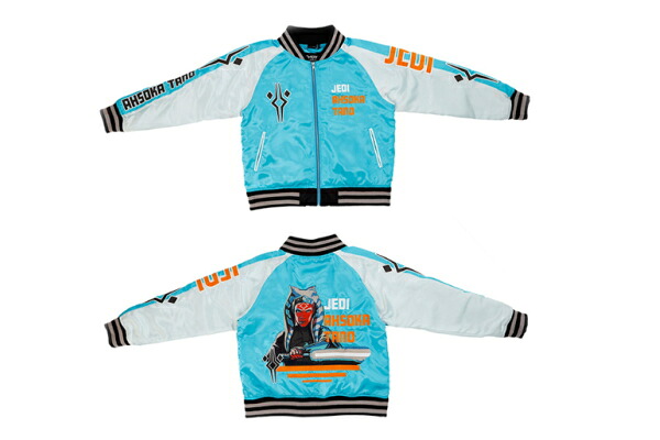 【全品　送料無料！】　STAR WARS　スター・ウォーズ　スカジャンL　アソーカ・タノ　マンダロリアン　映画　アウター　ジャンパー　服　メンズ　男性　ファッション　雑貨　グッズ　かわいい　TE