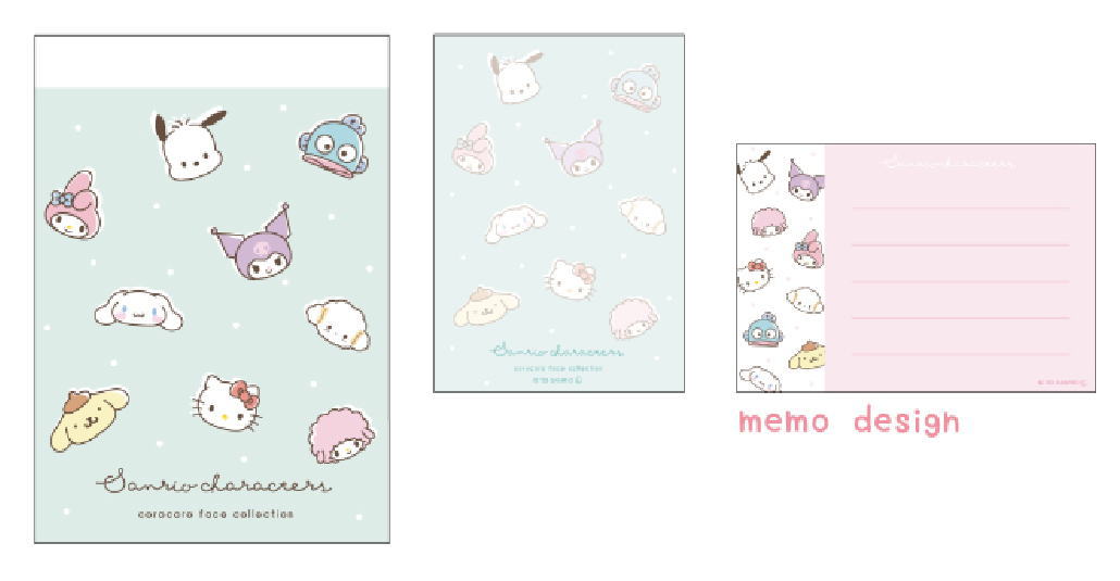 専用出品♪キティ♪サンリオ♪スクエアメモ♪サンリオキャラクターズ♪ミニメモ ハローキティ サンリオ キャラクター メモ帳 スクエアミニメモ