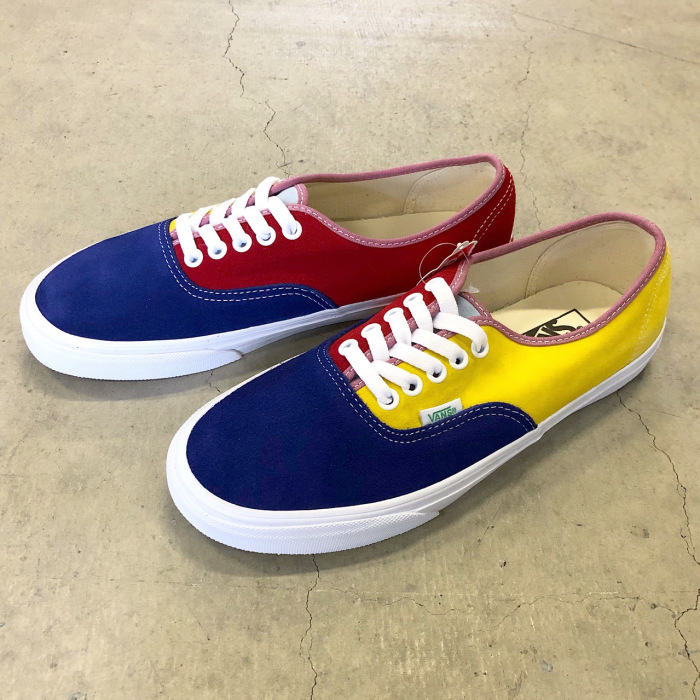 楽天市場 Vans Authentic Sunshine バンズ オーセンティック マルチ スエード W H E