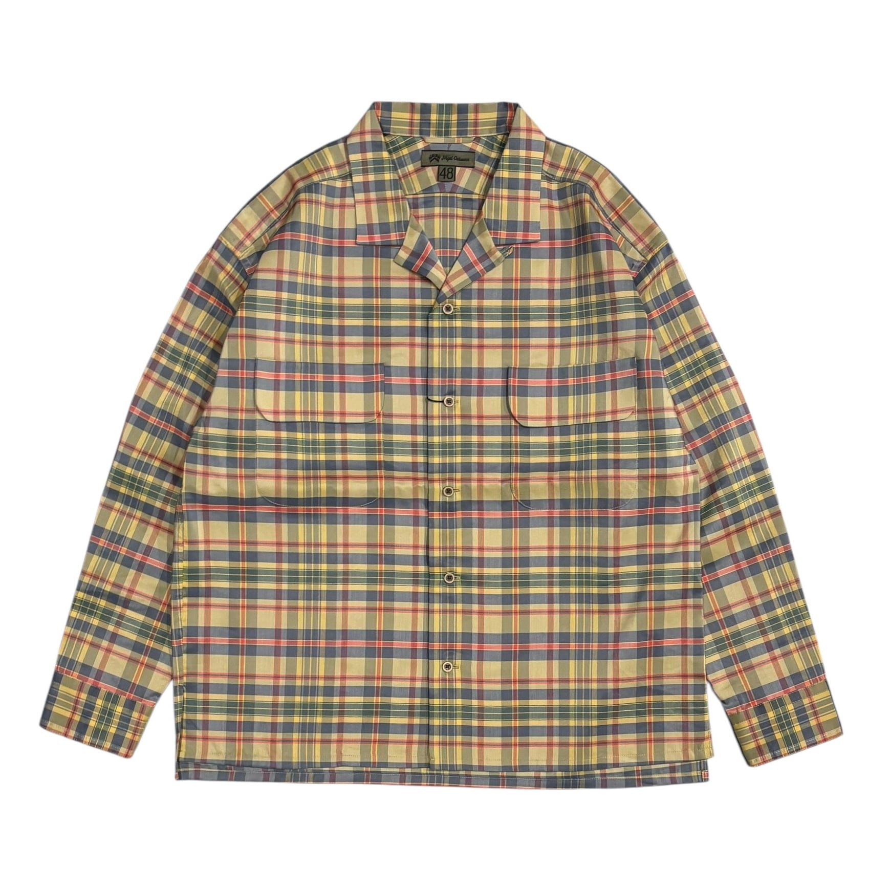 atelier No.5【ナイジェル・ケーボン】オープンカラーシャツ - Nigel Cabourn（ナイジェル・ケーボン）OPEN COLLAR SHIRT