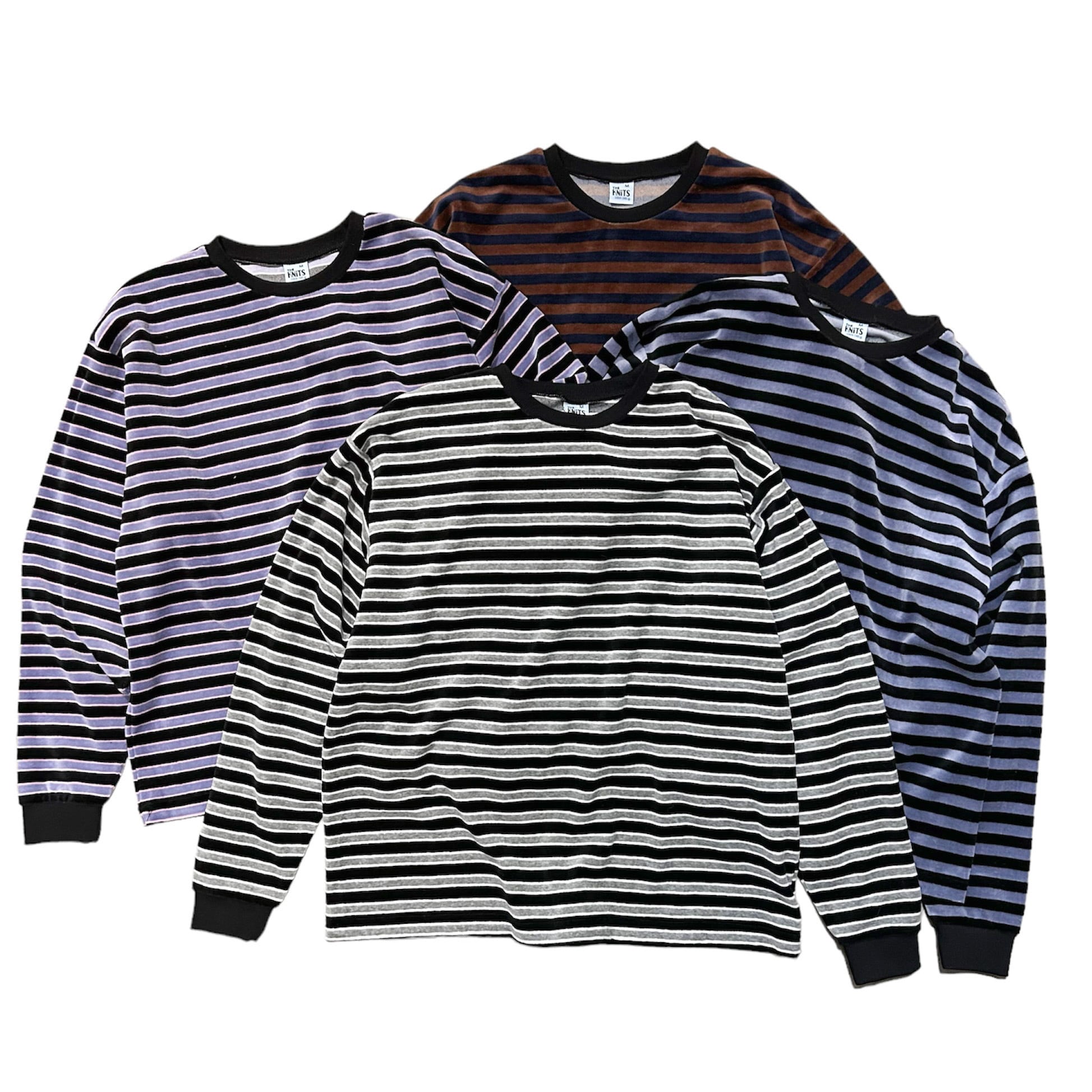 楽天市場】THE KNITS by SCREEN STARS Velour Border L/S T-Shirt