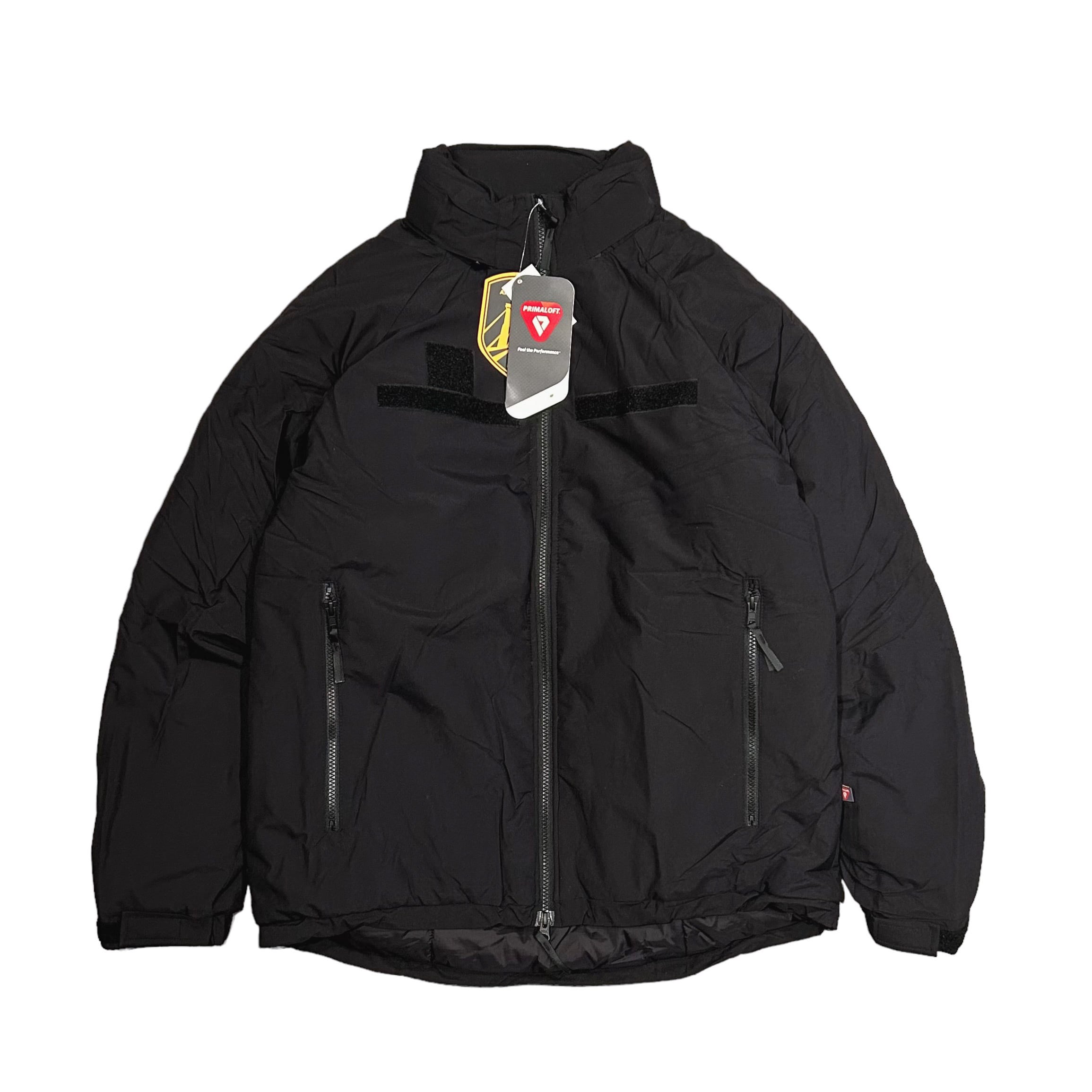 【楽天市場】BAF社 ECWCS GEN3 LEVEL7 TYPE PRIMALOFT JACKET BLACK L (B.A.F エクワックス  レベル7 ミリタリー プリマロフト ブラック 黒) : W.H.E