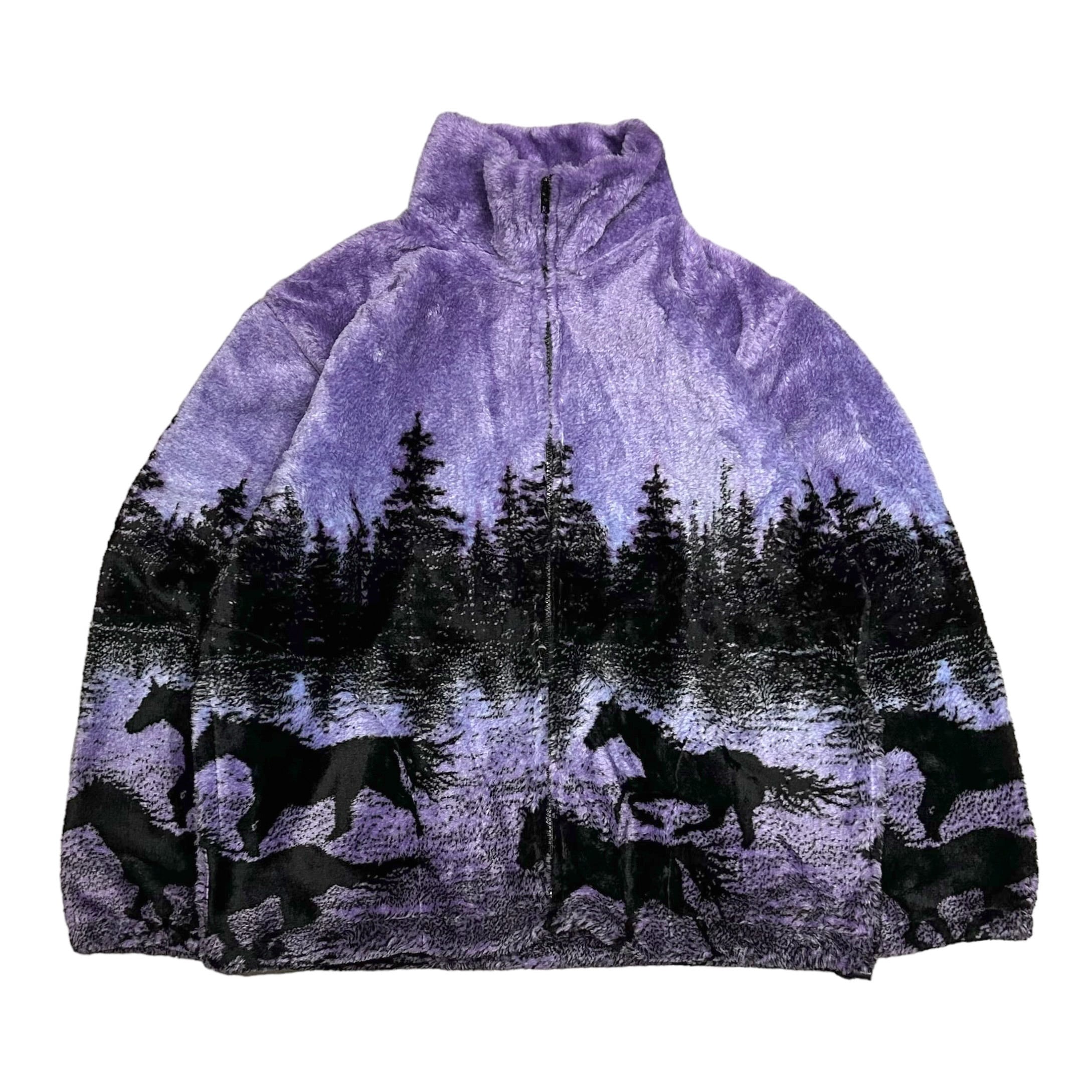 楽天市場】BLACK MOUNTAIN USA製 Leopard Fleece Jacket