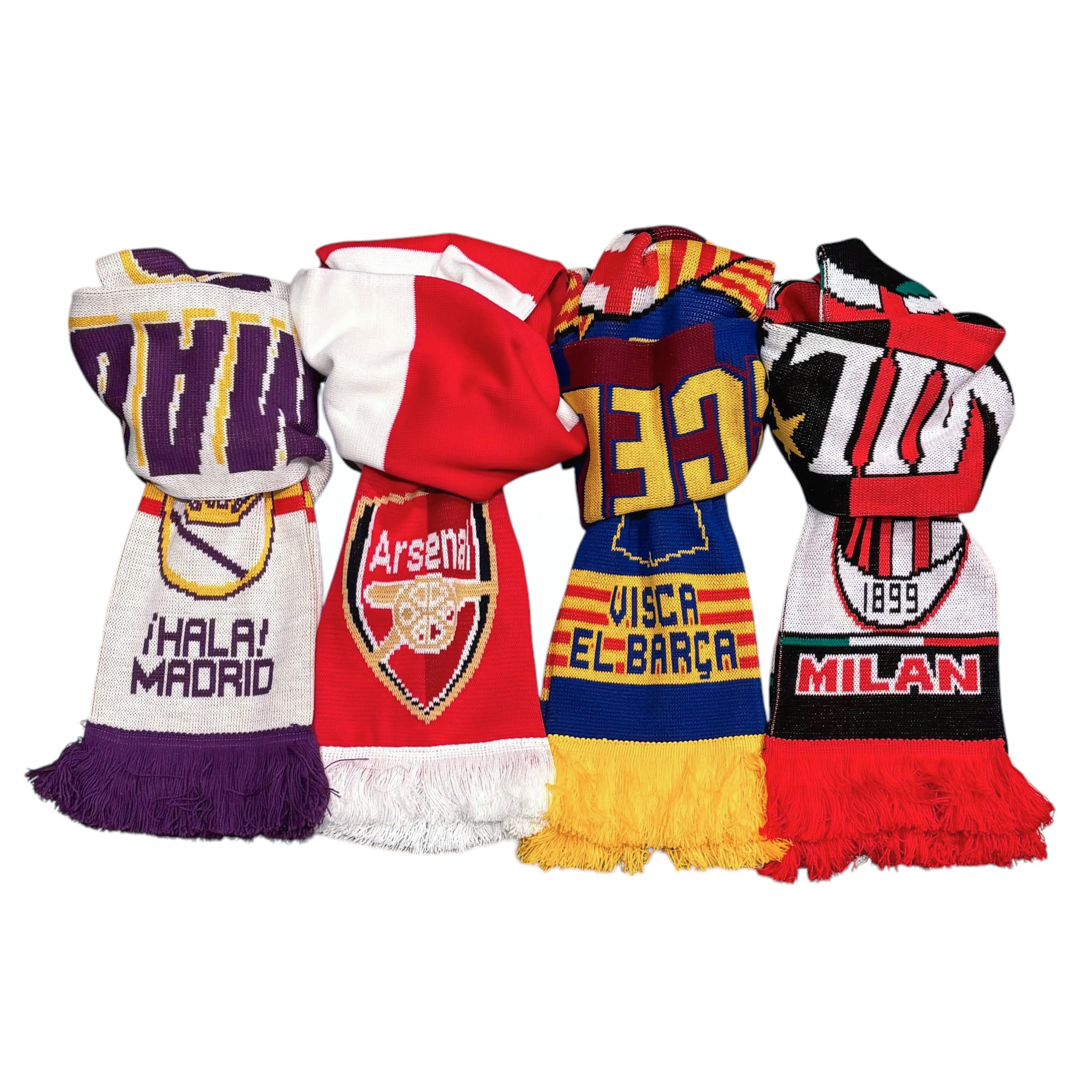 ACミラン　ULTRASマフラー 激レア・貴重】ACミラン ULTRAS ウルトラス ニットマフラー 現地