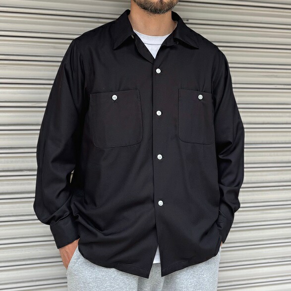 BAL バル ブラックレーヨン オープンカラーシャツ ギャバシャツ 楽天市場】A.R.P.®︎ 