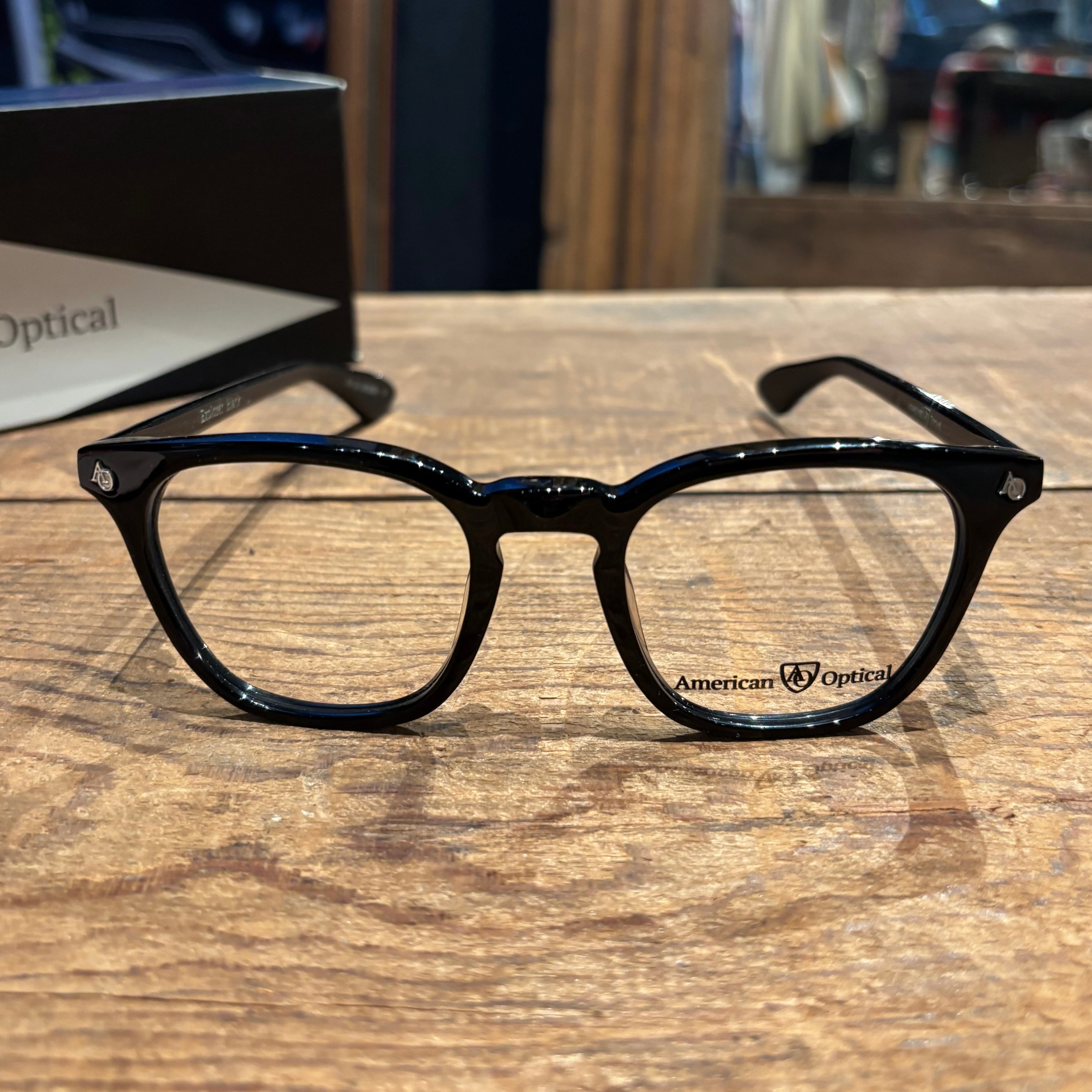 American Optical / Explorer (Black) アメリカンオプティカル エクスプローラー ブラック 眼鏡 アイウェア AO|W.H.E