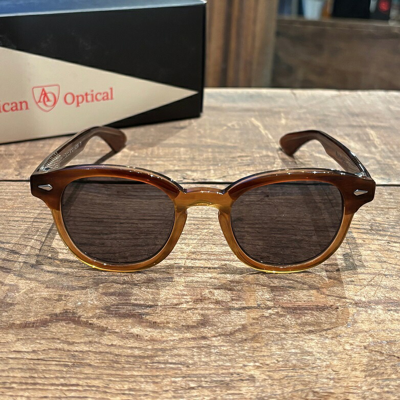 American Optical / Times (Chestnut Sand) アメリカンオプティカル タイムス クリスタル 眼鏡 アイウェア サングラス AO｜W.H.E 32,175円