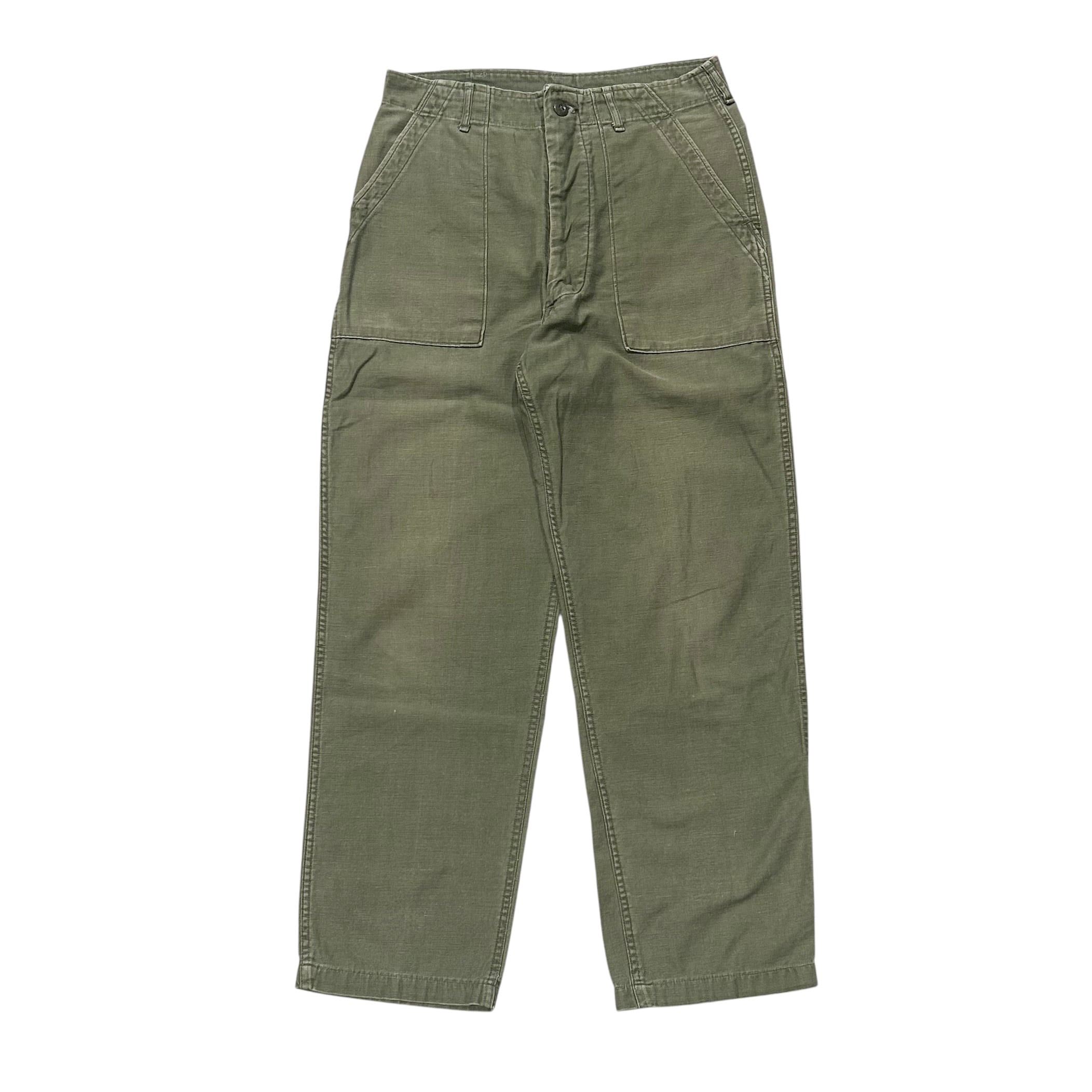 米軍実物 NAVY ベイカーパンツ vintage ユーティリティ アメリカ軍 70's【米軍実物】ビンテージ【U.S.NAVY】【ステンシル入り】紺