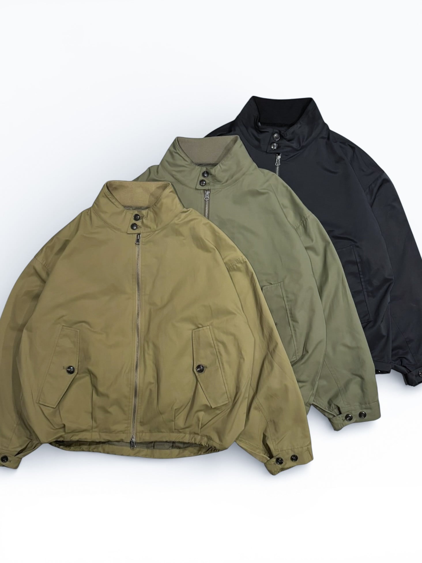 AUDIENCE Cotton/Nylon Twill G9 Swing Top (オーディエンス スウィングトップ ハリントンジャケット)｜W.H.E