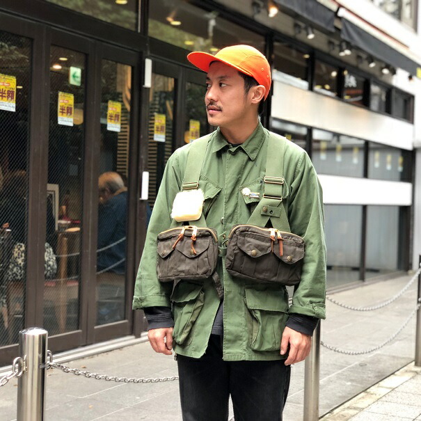 楽天市場 Filson Made In U S A Foul Weather Fly Fishing Vest Otter Green フィルソン フィッシングベスト W H E