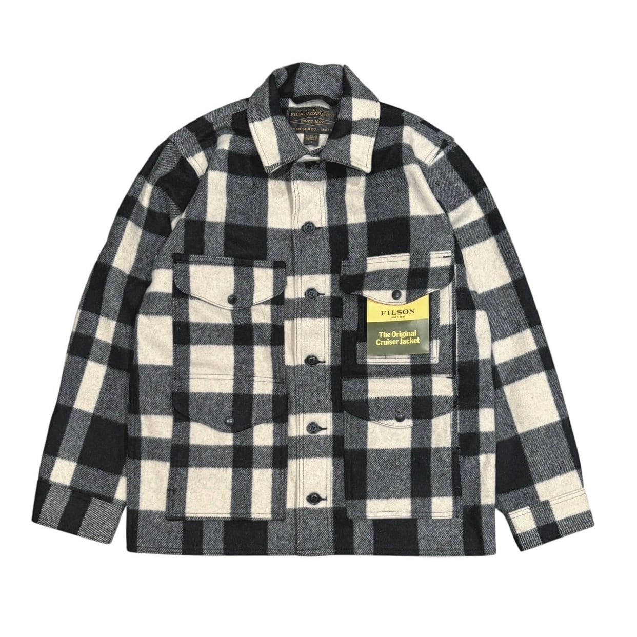 希少 50s ブラックベアー シングル マッキーノ クルーザー ジャケット 楽天市場】フィルソン FILSON SINGLE MACKINAW CRUISER WOOL