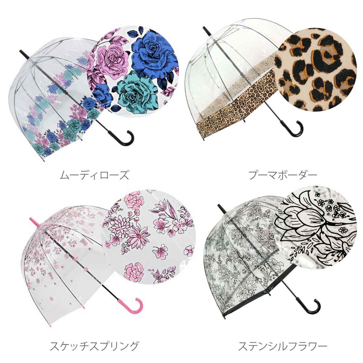 冬バーゲン ビニール 傘 おしゃれ フルトン レディース ブランド 長傘 可愛い オシャレ 60cm Fulton バードケージ バードケージ2 Birdcage2 大きい 雨傘 透明 かさ 鳥かご 丈夫 L041 大人女子 レイングッズ エリザベス 梅雨 雨対策 正規品 通販 プレゼント ギフト 22