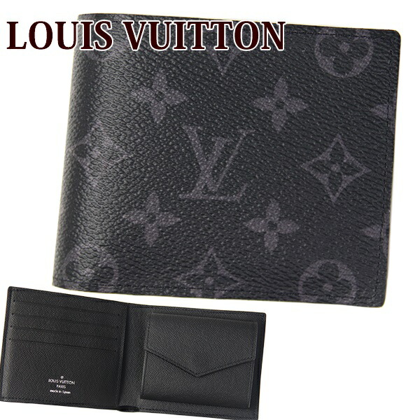 楽天市場】LOUIS VUITTON ルイヴィトン 二つ折り財布