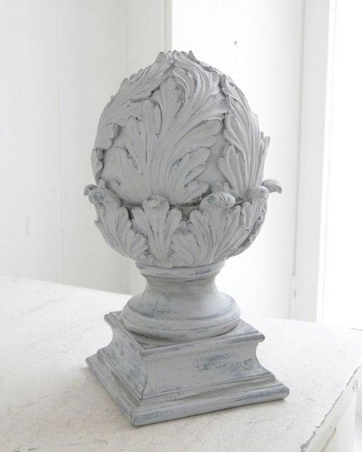 楽天市場】アーティチョーク ホワイト グレー ヨーロッパインテリア