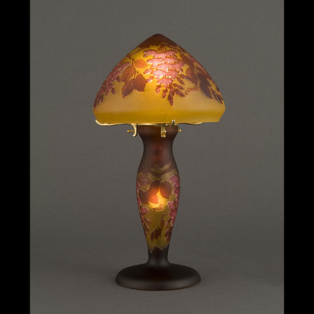 楽天市場】ガレランプ アールヌーボーランプ 卓上 照明 エミール ガレ