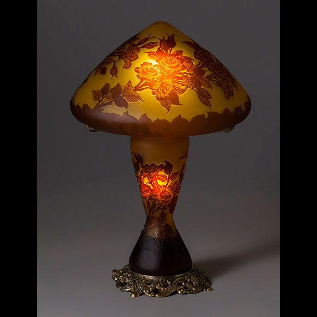 楽天市場】エミール・ガレ 花瓶 被せガラス【送料無料！】【代引き