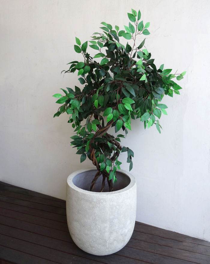 プランター 植木鉢 おしゃれ 鉢 鉢植え 軽量 大型プランター ストーン風 FRP製 ガーデニング 庭 おしゃれ グレー ブラック クリーム 穴あり 底穴あり 玄関前 【送料無料】ラヴァライト・Uポット55