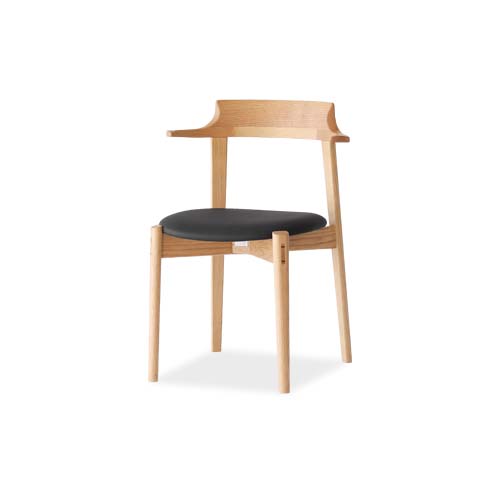 飛騨家具 ritz Ritz リッツ セミアームチェア 張座 国産家具 無垢 ダイニングチェア セミアームチェア オーク【送料無料】リッツ セミアームチェア 張座|ウッドギャラリー樹