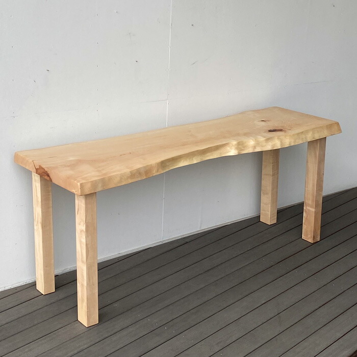 楽天市場】一枚板テーブル 一枚板 無垢 座卓 手作り 楓 かえで カエデ