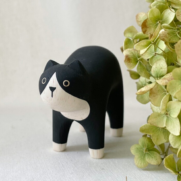 楽天市場】木彫りの置物 天然木 木彫り 置物 アニマル かわいい