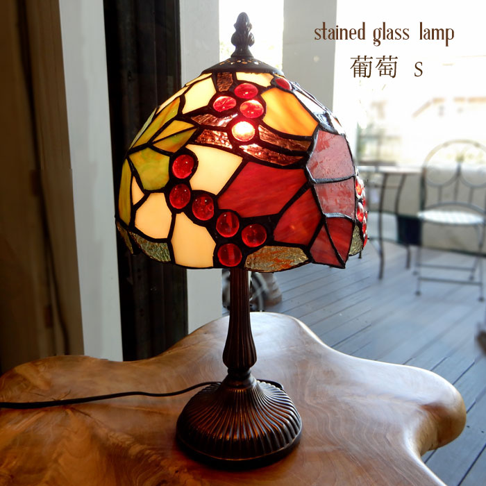 楽天市場】ステンドグラス ランプ スタンドライト おしゃれ