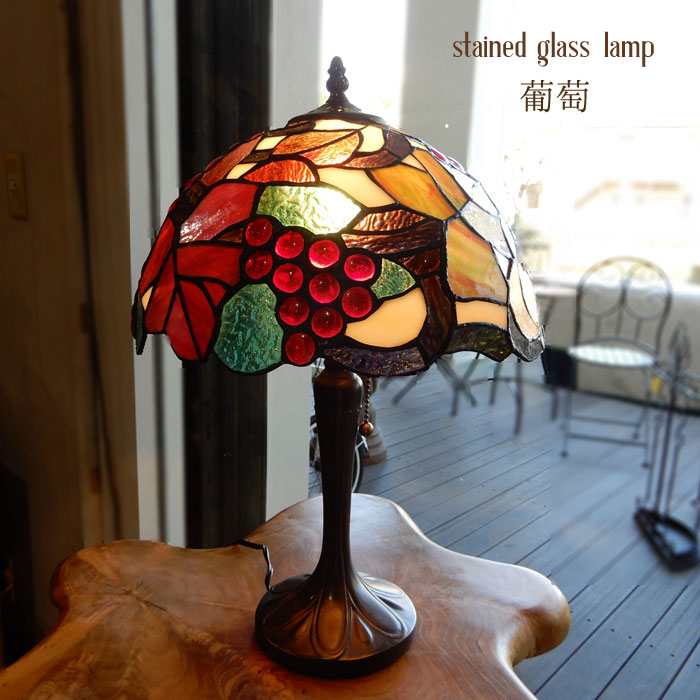 楽天市場】ランプ ステンドガラス スタンド照明 ステンドグラス